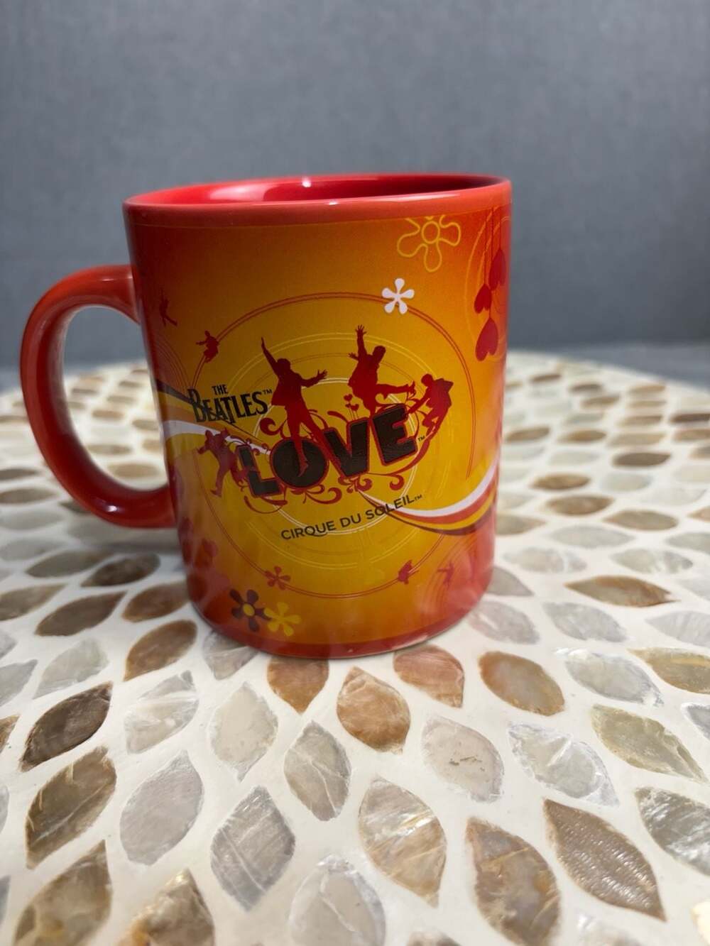 The Beatles LOVE Cirque du Soleil Ceramic Coffee Mug